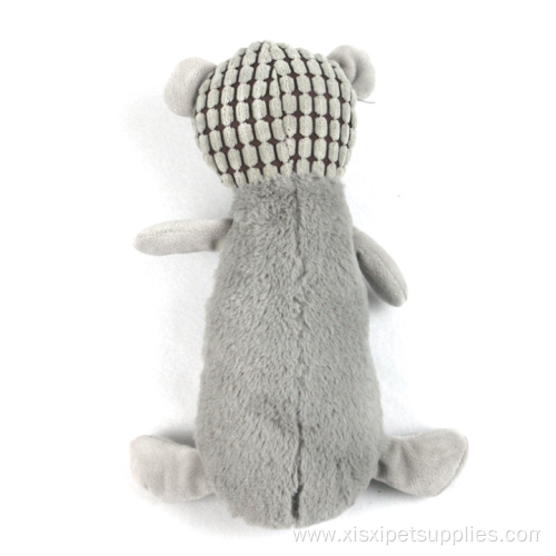 animal squeaky plush interactive durable dog chew toys